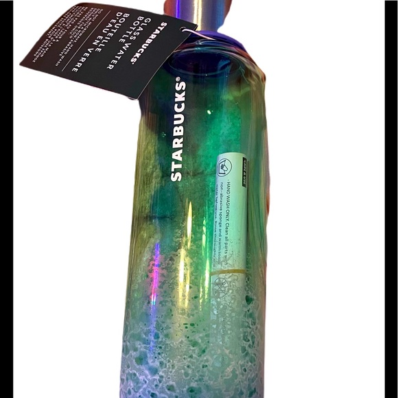Starbucks 2021 Rare Glass Water Bottle